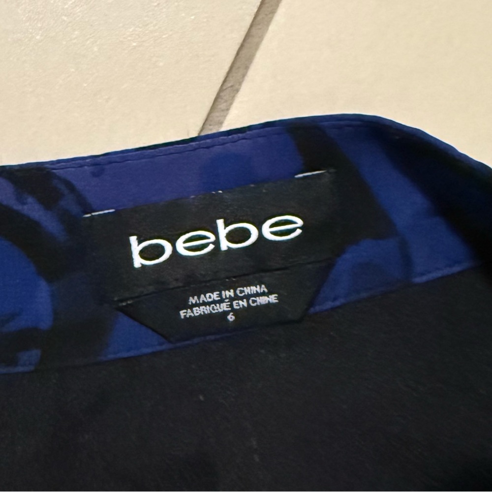 Elegant Blue and Black Women's Skirt - Picture 6 of 10